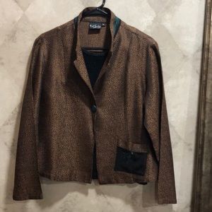 K.d. Spring two piece jacket & tank top.